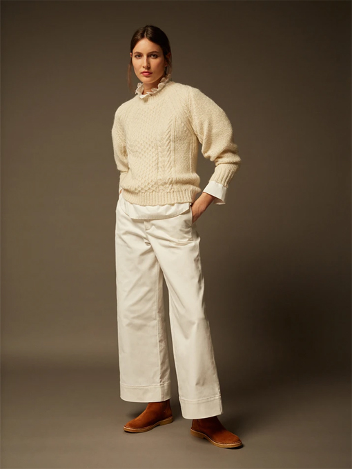 soeur スール レディース ワイドデニムフレアパンツ OTTI