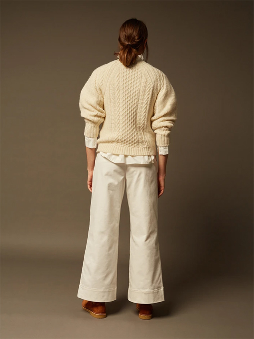 soeur スール レディース ワイドデニムフレアパンツ OTTI オッティ