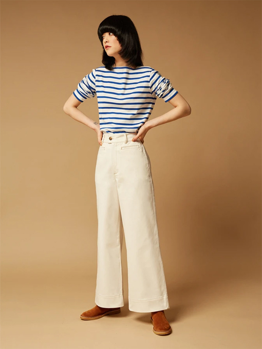 soeur スール レディース ワイドデニムフレアパンツ OTTI