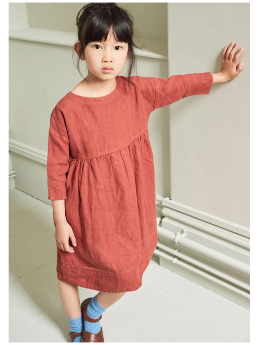 CARAMEL リネンワンピース OTTI オッティ パリやイタリア、ベルギーの  