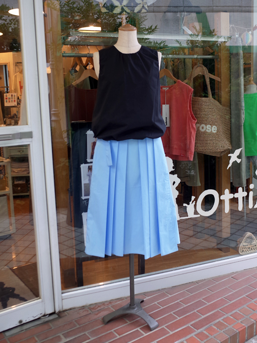 SOFIE D'HOORE STELLA レディース タック入りコットンラップスカート