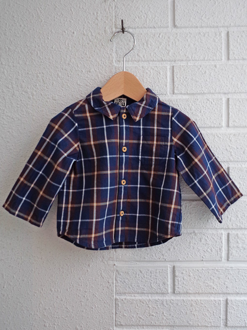 BONTON チェック柄コート 8y BONTON ボーイズ チェック長袖シャツ OTTI オッティ パリや