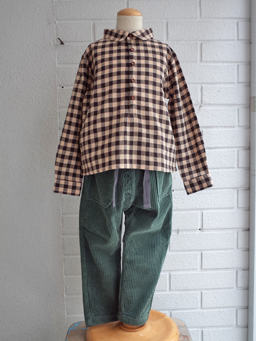 emile et ida エミールイーダ ストライプ長袖シャツ Mサイズ emile et ida エミールイーダ ストライプ長袖シャツ Mサイズ（レ