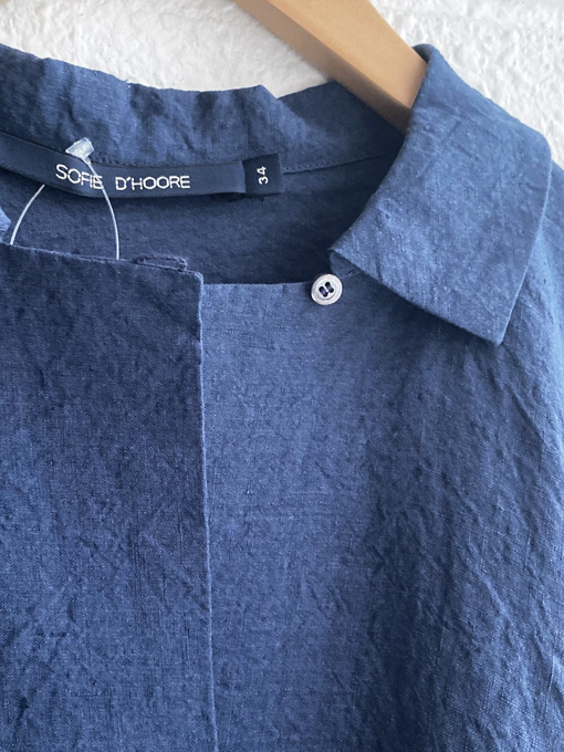 新品未使用　SOFIE D'HOORE コットンリネンワンピース36 SOFIE D'HOORE DIP レディース リネンワンピース OTTI オッティ