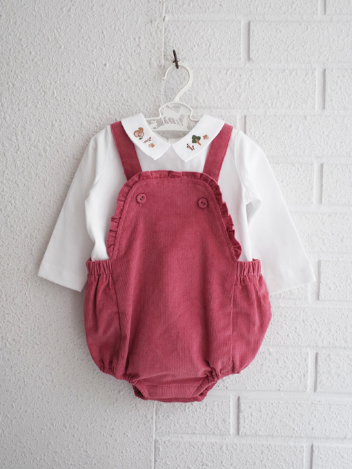 minihaha 細コーデュロイサロペットブルマ OTTI オッティ パリや