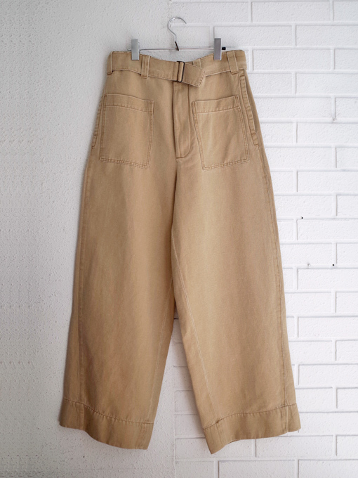 soeur スール レディース コットンリネンワイドパンツ OTTI オッティ 