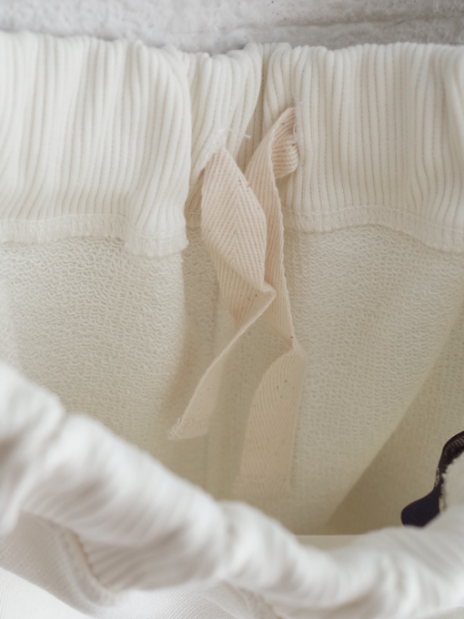 ホワイト スウェットパンツ ロク6roku 新品タグ付き roku 6 ロク  