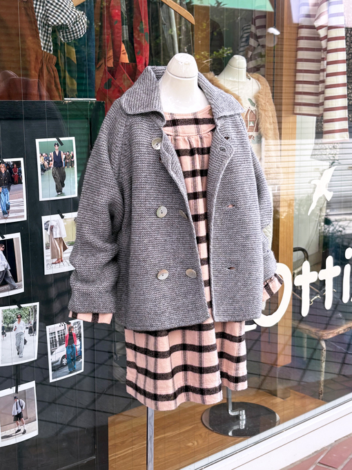 Malvi&Co. 襟付きニットジャケット イタリア子供服 OTTI オッティ パリ