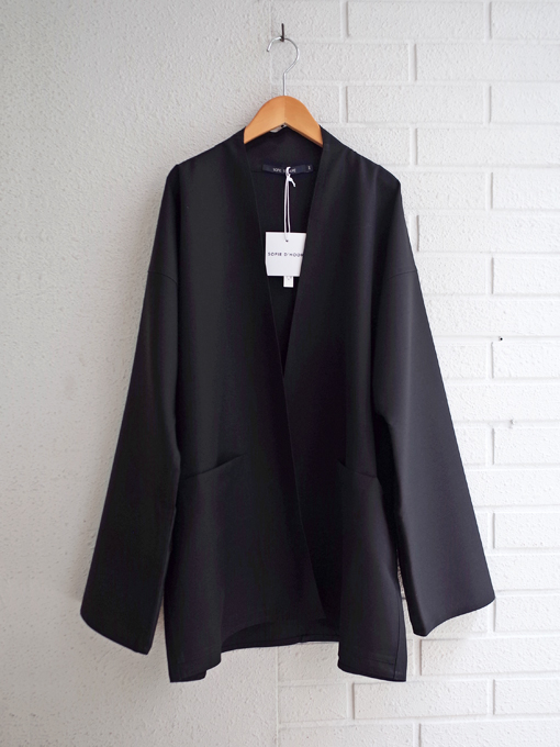 【美品】ソブ-Sov.-ユーティリティデザインジャケット 2025 AW] EFFECTEN / Suka velour high neck jacket – utility