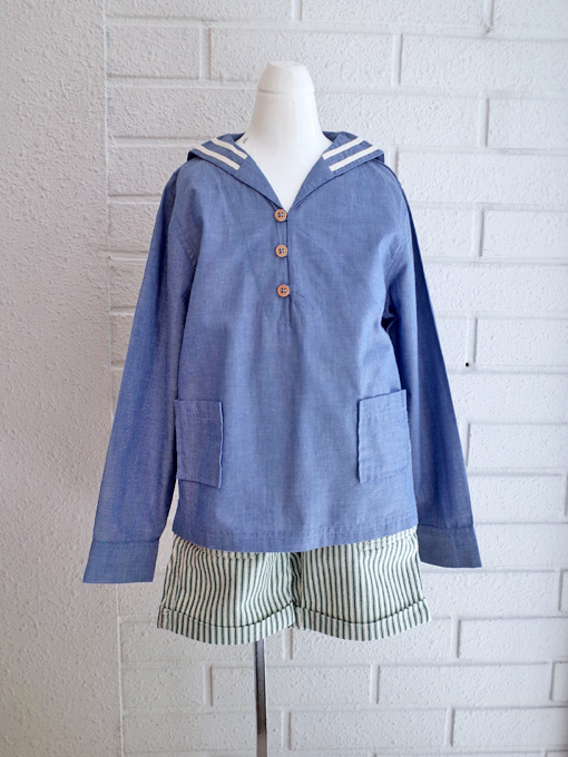 emile et ida エミールイーダ ストライプ長袖シャツ Mサイズ Emile and Ida | The brand of our happy days – Emile et Ida