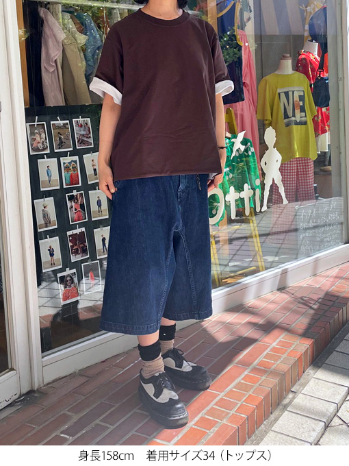SOFIE D'HOORE TEO レディース ダブルフェイスTシャツ OTTI