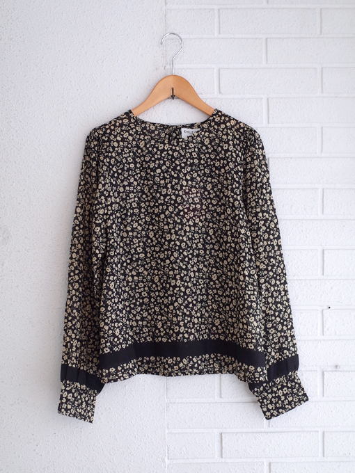 emile et ida woman CATHERINE レディース フラワープリントブラウス 