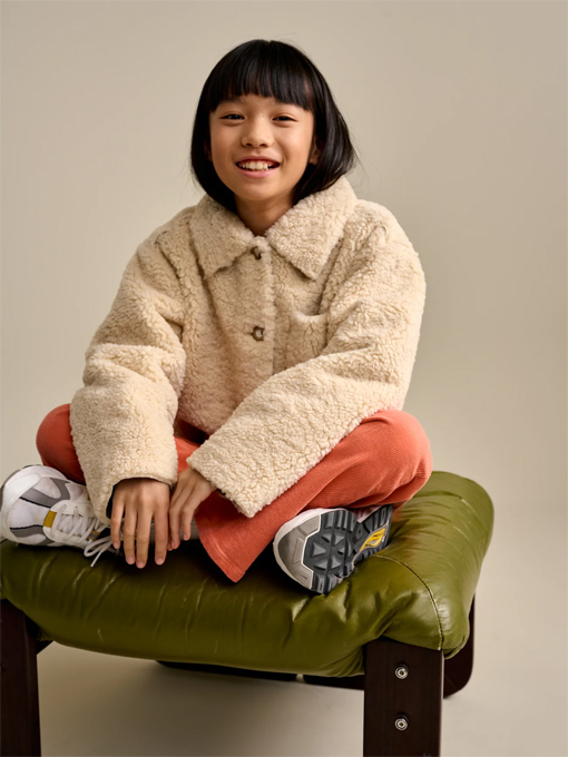 ベルローズキッズ bellerose kids ガールズ ボアジャケット OTTI 