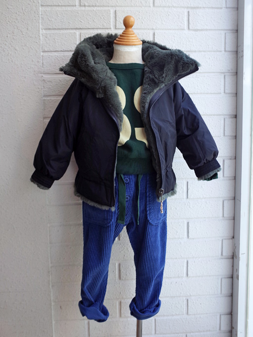 ベルローズキッズ bellerose kids HABITAT ガールズ リバーシブル 