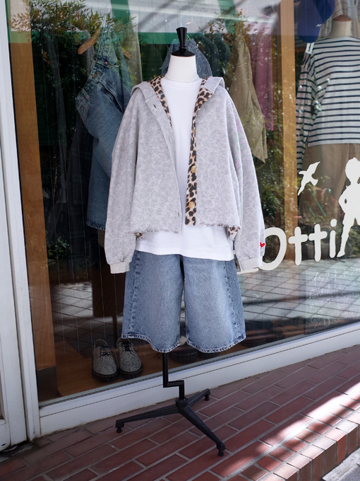 bellerose kids FLEYA ガールズ フードスウェットカーディガン OTTI