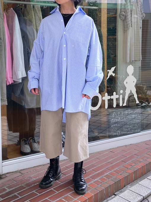 bellerose woman JINNER レディース ストライプシャツワンピース OTTI