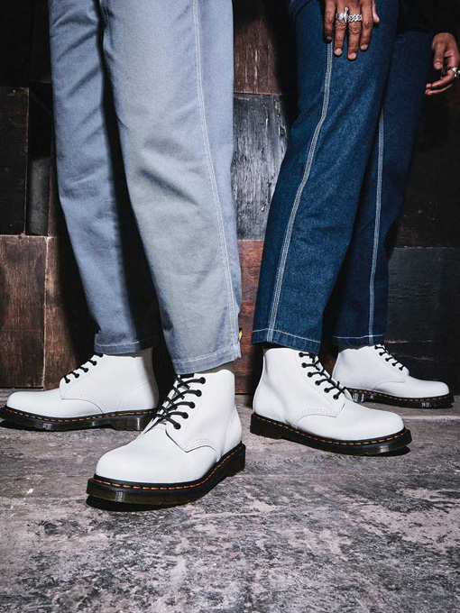 Dr. Martens 101 イエローステッチ6 ホールブーツ OTTI オッティ パリ  
