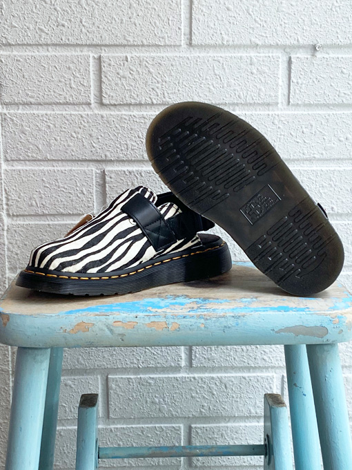 Dr. Martens JORGE II 牛柄 ヘアオン スリングバック UK5 Dr. Martens