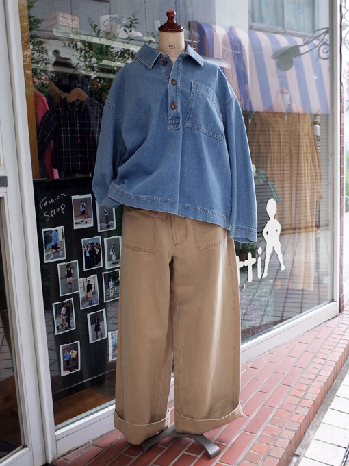 soeur スール レディース コットンリネンワイドパンツ OTTI オッティ 