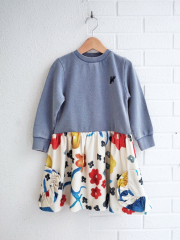 WOLF＆RITA スウェット切替ワンピース ポルトガル子供服 OTTI オッティ