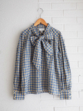emile et ida woman　EMERA　チェックタイブラウス