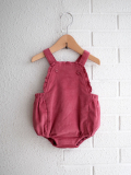 minihaha　オーストラリア子供服　コーディロイショートサロペット　ブルマ