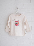プリントベビーTシャツ　フランス子供服　ARSENE ET LES PIPELETTES　アルセヌ エ レ ピプレット