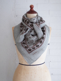 soeur wool classique scarf  ウールバンダナスカーフ