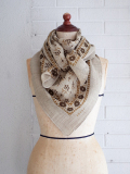 soeur wool classique scarf  ウールバンダナスカーフ