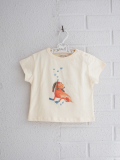 ARSENE ET LES PIPELETTES　アルセヌ エ レ ピプレット　プリントＴシャツ