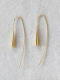 ピアス　SOEUR　GOUTTE LINE 　 HUGGIE EARRINGS