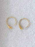 フープピアス　SOEUR　GOUTTE LINE  15 HOOPS