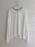 LE VESTIAIRE DE JEANNE LE VESTIAIRE DE CLE VDJ　Robe manteau　Long sleeves blouse white silk　シルクブラウス