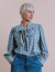 emile et ida woman　EMERA　レディース　ボウタイブラウス・チェック