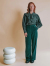 emile et ida woman　EDIVA　チェックタイブラウス