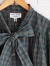 emile et ida woman　EDIVA　チェックタイブラウス