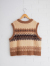 emile et ida woman　ENOAH　ジャガードニットベスト