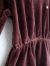 emile et ida フランス子供服　エミールエイダ　ベロアティアードワンピース