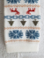 DORE DORE　クリスマスギリシャ柄ハイソックス　Long women's socks in Christmas Greek patterned wool 
