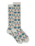 DORE DORE　クリスマスギリシャ柄ハイソックス　Long women's socks in Christmas Greek patterned wool 