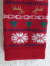 DORE DORE　クリスマスギリシャ柄ハイソックス　Long women's socks in Christmas Greek patterned wool 