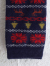 DORE DORE　クリスマスギリシャ柄ハイソックス　Long women's socks in Christmas Greek patterned wool 