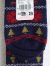 DORE DORE　クリスマスギリシャ柄ハイソックス　Long women's socks in Christmas Greek patterned wool