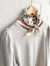 emile et ida woman　FOULARD　レディース　フラワープリントウールスカーフ