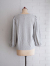 フランスブランド　emile et ida woman 　エミールエイダ　CAYDA　Ecru long-sleeved organic cotton T-shirt　パフスリーブ長袖Tシャツ