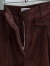 フランスブランド　emile et ida woman 　エミールエイダ　CALEB　Brown 7/8 corduroy pants　コーデュロイパンツ