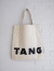 TANGERINE　キャンバスロゴトートバッグ