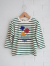 weekend house kids.　Winter garden Stripes L/S t-shirt　ボーダー長袖Tシャツ