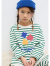 weekend house kids.　Winter garden Stripes L/S t-shirt　ボーダー長袖Tシャツ