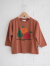 weekend house kids.　Fruity L/S t-shirt　プリント長袖Tシャツ
